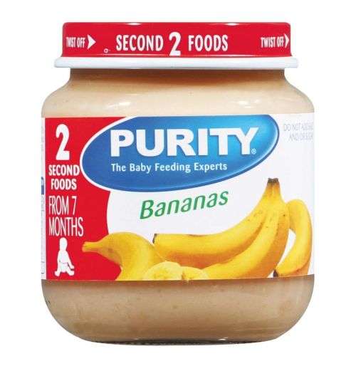 Purity - Banana Baby Food - 125ml
