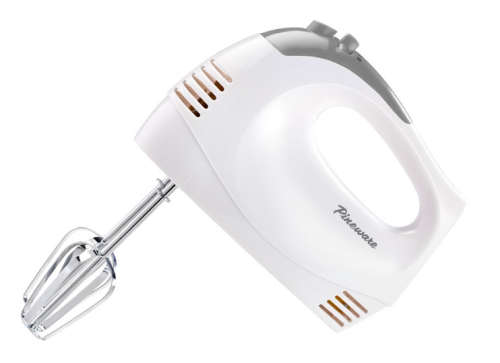 Pineware 150 Watt Hand Mixer With Storage Case - White