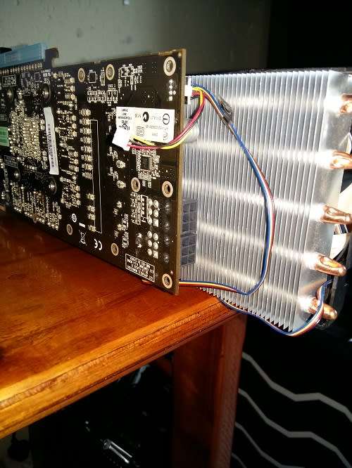 HD 5850 GRAHPICS CARD WITH CUSTOM ARCTIC COOLER