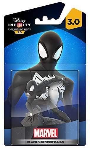 Disney Infinity  MARVEL'S Black Suit Spider-Man Figure
