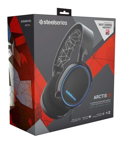 SteelSeries Arctis 5 Gaming Headset Black (PC/PS4/XBOXONE)