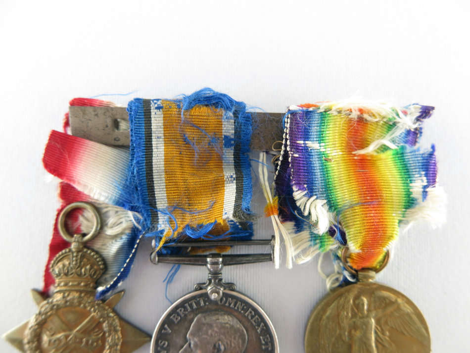 WW1 Trio, W.Hastings, Pte on Star, Cpl on BWM and Vic