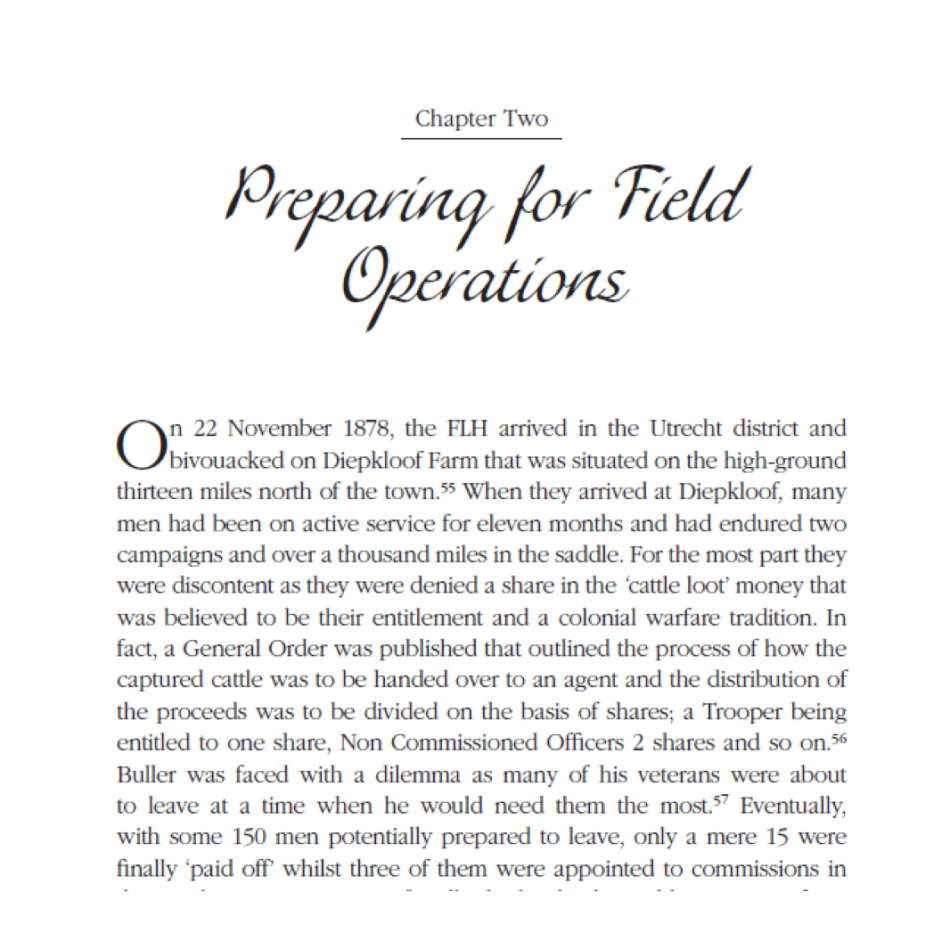 The Frontier Light Horse in the Anglo-Zulu War 1879