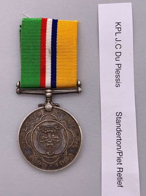 ABO KPL J.C Du Plessis, Cmd Standerton/Piet Retief