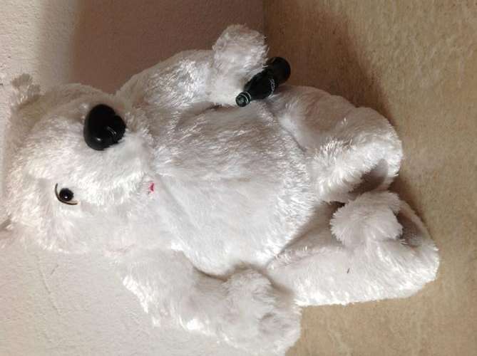 Coca Cola teddy bear
