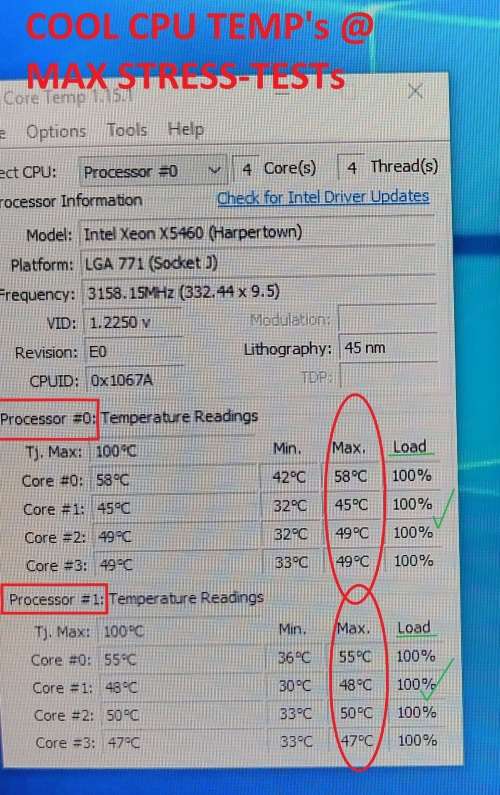 !! INTEL V8 TWIN-XEON CPU's GAMING RIG.8 CORES.16GB RAM