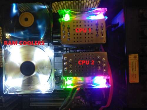 !! INTEL V8 TWIN-XEON CPU's GAMING RIG.8 CORES.16GB RAM