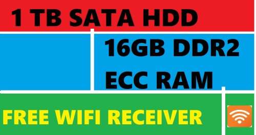 !! INTEL V8 TWIN-XEON CPU's GAMING RIG.8 CORES.16GB RAM