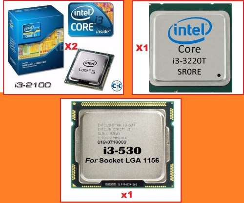 INTEL CORE i3 CPU`s X4 (AS 1 LOT)