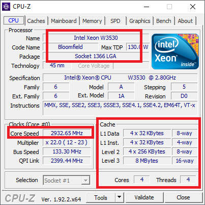 HP Z400 XEON WORKSTATION + GAINWARD 550Ti GPU