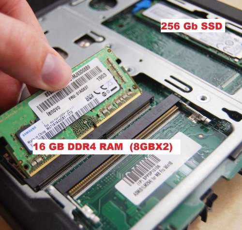 ! HEXA-6-CORE LENOVO POWERHOUSE +256GB SSD +16GB DDR4 RAM