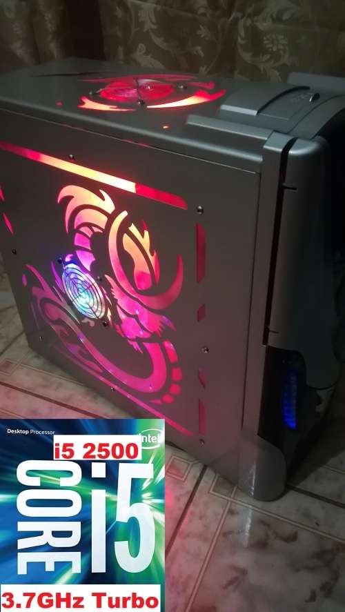 !! INTEL i5 GAMING SETUP + SSD + 2GB GPU +8GB DDR3.