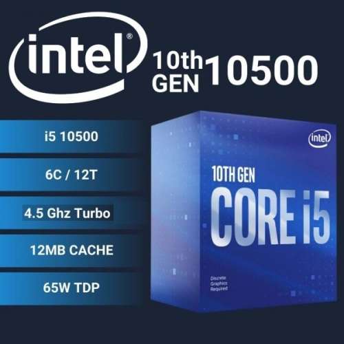 ! 10th GEN HEX-6-CORE 4.5 GHz INTEL i5 GAMING RIG !