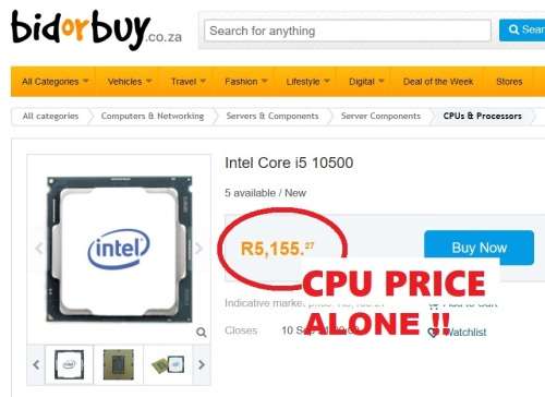 ! BLAZING 10th GEN HEX-CORE 4.5 GHz SLIMTOWER !
