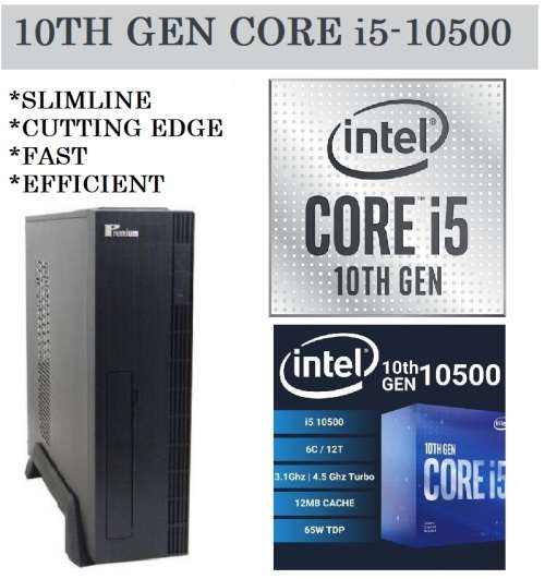 ! BLAZING 10th GEN HEX-CORE 4.5 GHz SLIMTOWER !