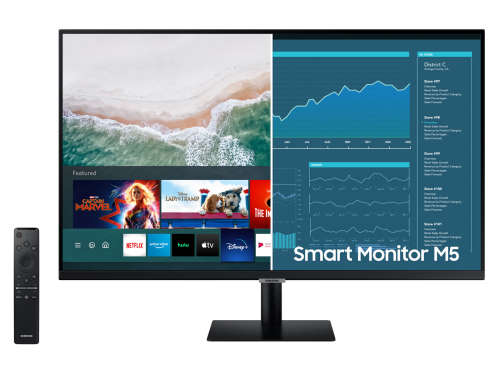 !! FHD SAMSUNG 27` M5 SMART MONITOR - NETFLIX, GAMING, FOREX, HOME !!