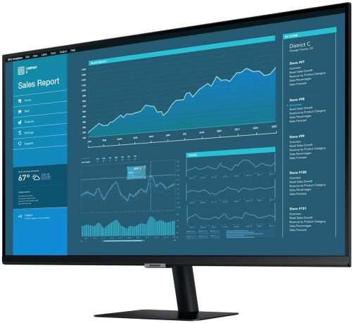!! FHD SAMSUNG 27` M5 SMART MONITOR - NETFLIX, GAMING, FOREX, HOME !!