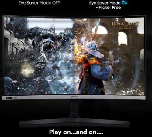 !! 240Hz 27" SAMSUNG CURVE MONITOR - CRG5!!