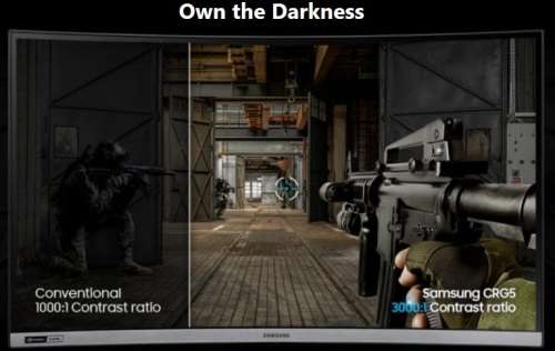 !! 240Hz 27" SAMSUNG CURVE MONITOR - CRG5!!