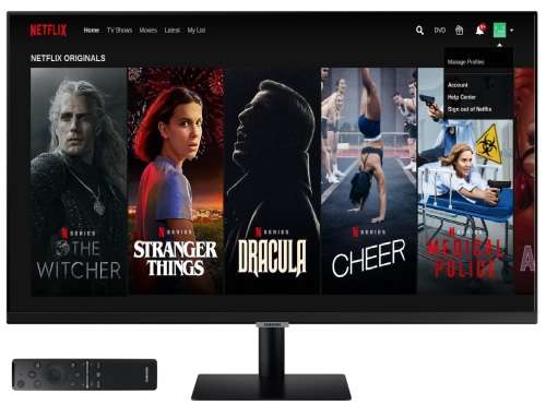 !! FHD SAMSUNG 27` M5 SMART MONITOR - NETFLIX, GAMING, FOREX, HOME !!