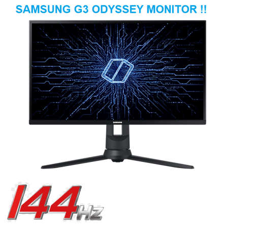 !! STUNNING 144Hz SAMSUNG G3 GAMING ODYSSEY SCREEN !!