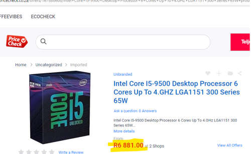 !! INTEL 4.4 GHZ, i5-9500 GAMING BEAST + 2GB GPU !!