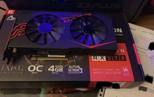 !! ASUS RADEON RX570 *4GB* OC EDITION !!