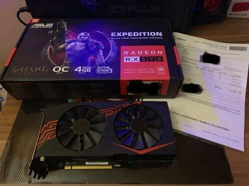 !! ASUS RADEON RX570 *4GB* OC EDITION !!