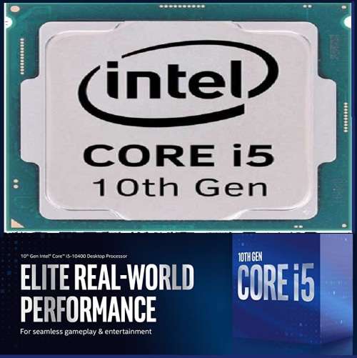 !! 10TH GEN CPU - i5 10400 / 4.3 GHZ / 6 CORES 12 THREADS !!