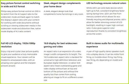 ! PHILIPS 23` inch 234EL LED MONITOR!!