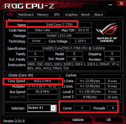 !! INTEL GAMING PC - i7 7700 (7th GEN) + GPU !!