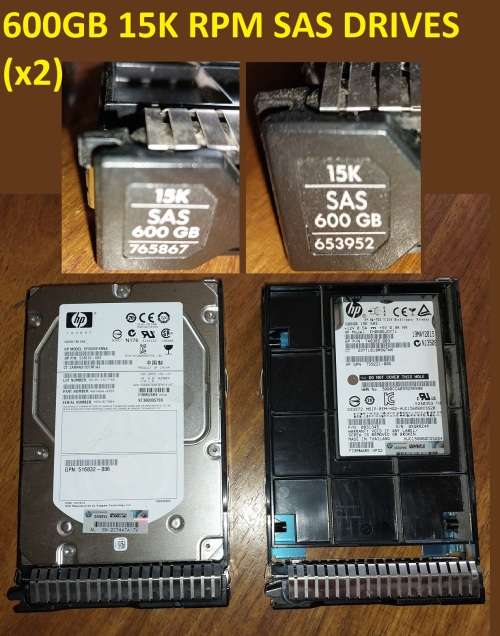 !! HP SERVER COMPONENTS - CPU`s RAMs RAID HDD`s !!