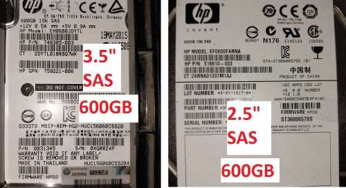 !! HP SERVER COMPONENTS - CPU`s RAMs RAID HDD`s !!