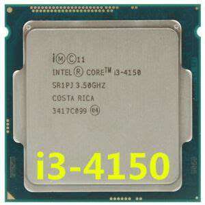 !! INTEL CORE i3-4150 CPU !!