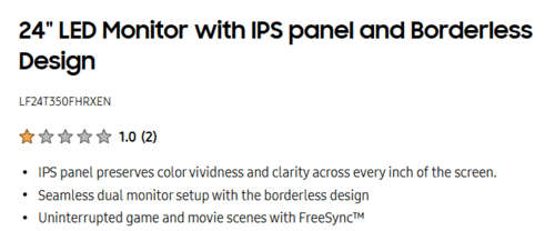 !! LAST SAMSUNG 24 inch FHD, IPS GAMING MONITOR + DESK MOUNT STAND !!