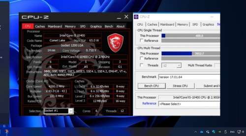 !! 8GB RAM + 10TH GEN CPU - i5 10400 / 4.3 GHZ / 6 CORES 12 THREADS !!