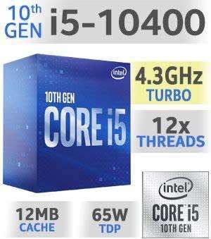 !! INTEL CORE i5 10TH Gen + 8GB RAM + WiFi - LATE MODEL PC !!