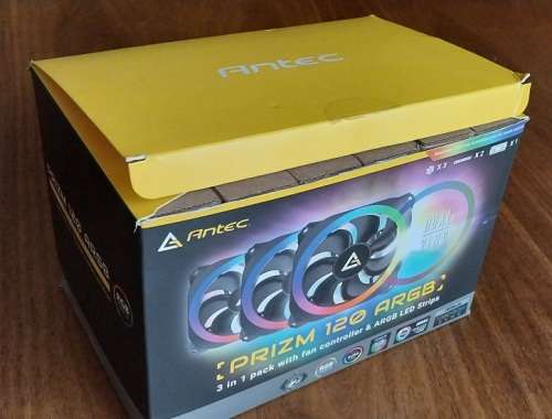 ANTEC ARGB GAMING PC LIGHTING SYSTEM (3 LED FANS & 2 LED STRIPS + CONTROLLER)