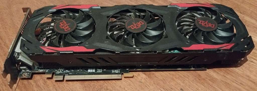!! RED DEVIL 8GB GPU - WORKS: Read Description !!