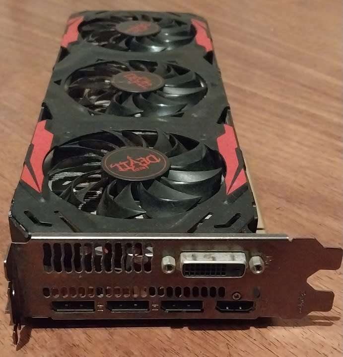 !! RED DEVIL 8GB GPU - WORKS: Read Description !!