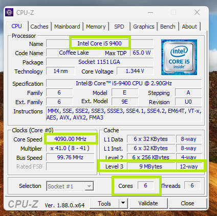 !! LENOVO 9TH GENERATION 6-CORE i5-9400 SFF DESKTOP PC !!