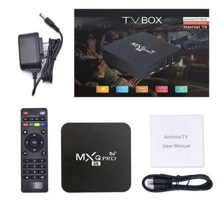 MXQ PRO Tv Box With 1000+ Streaming Channels, Movies, Series and Live Sports