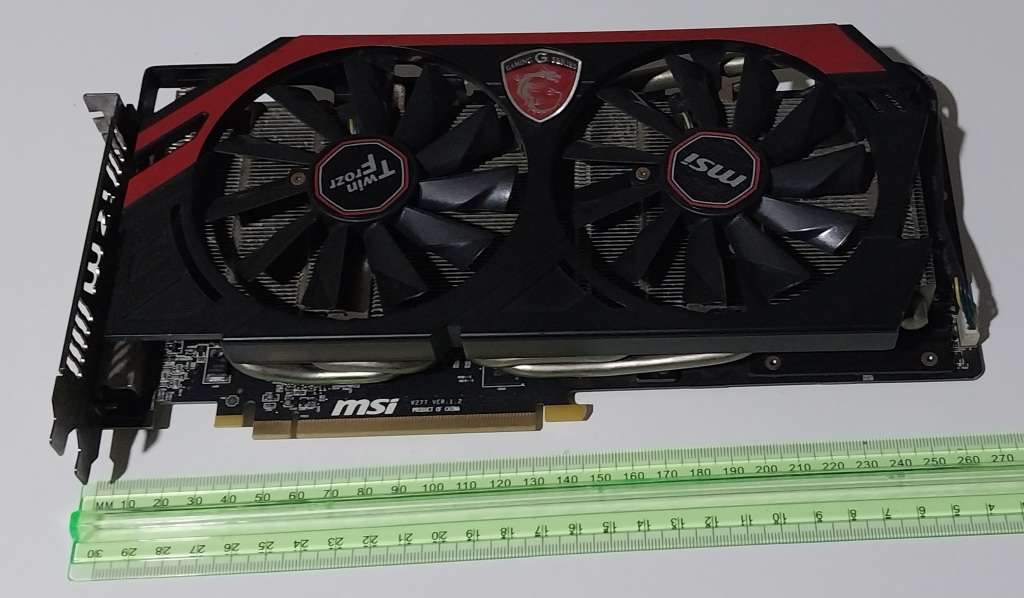 !! MSI R9 280X 3GB GPU - PARTS OR REPAIR !!