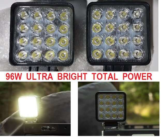 !! 48W DUAL ULTRA BRIGHT LED SPOT LIGHTS !!