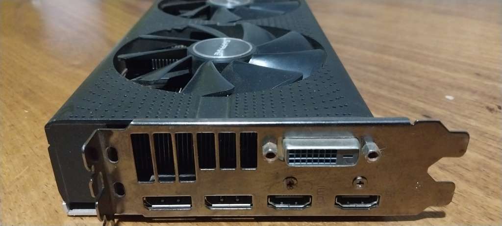 !! SAPPHIRE PULSE RADEON  RX 580, 8GB GPU GRAPHICS CARD - PARTS OR REPAIR !!