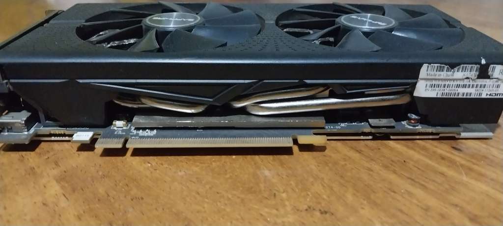 !! SAPPHIRE PULSE RADEON  RX 580, 8GB GPU GRAPHICS CARD - PARTS OR REPAIR !!