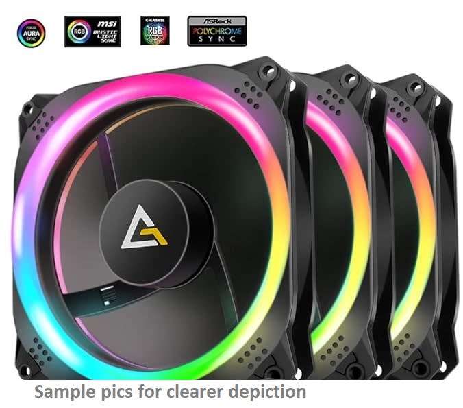 Cooler Master Gaming Case + 550w Gaming PSU + ARGB Fans x3