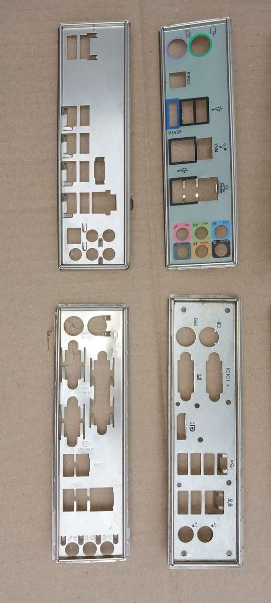 Lot of 15 Various PC Rear IO / Dust Shields