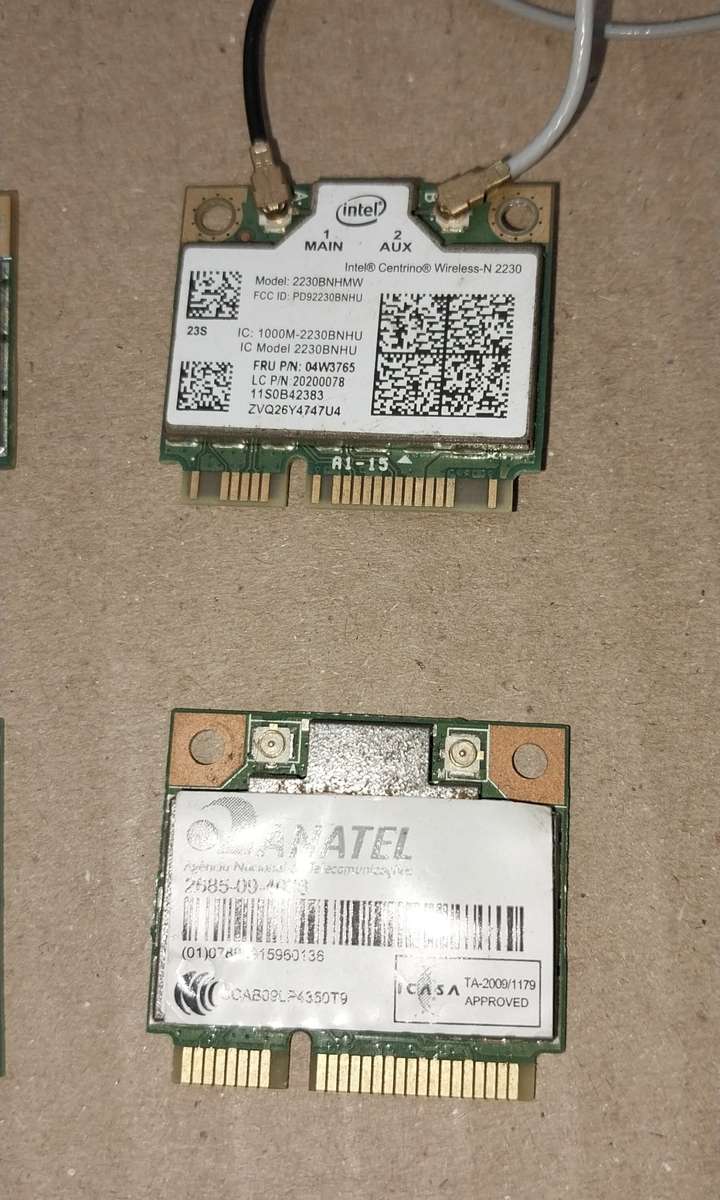 Lot of PCI WiFi Cards + Connector cables