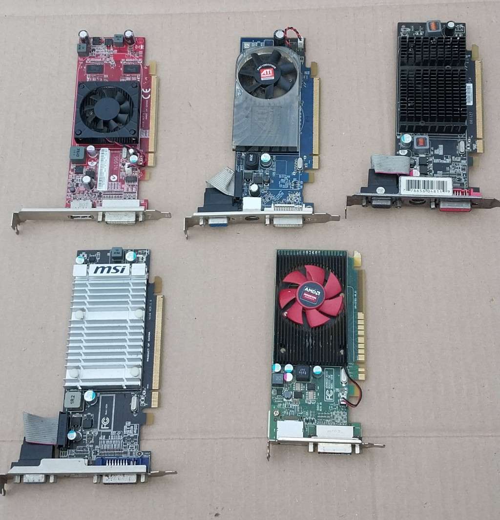 Lot of 5 GPU`s